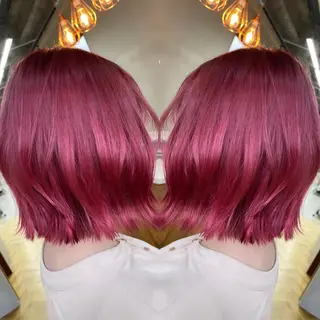 ショート MOMO KAのヘアスタイル