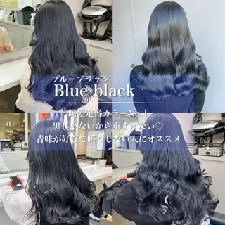 ロング カラー 韓国うる艶ハイトーン 💙ayana💙のヘアスタイル