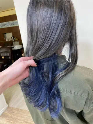 カラー SALOWIN栄 高須大貴のヘアスタイル