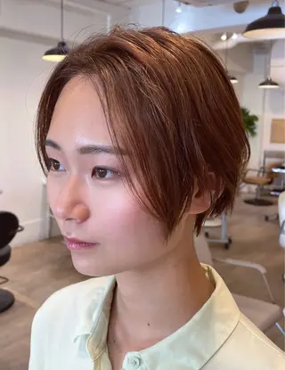 ショート 髪質改善/似合わせ レイヤー/AYUMUのヘアスタイル