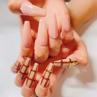 ネイル パラジェル💅 オフ無料Pi.Harのネイルデザイン