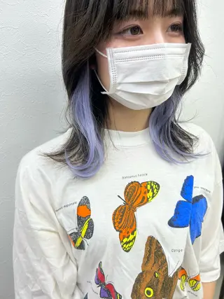 ダブルスキルエクステ /羽エクステ白石宇由のヘアスタイル