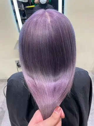 セミロング 韓国レイヤー💫美髪 縮毛矯正🫧拓海のヘアスタイル