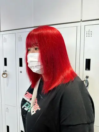 セミロング 韓国ヘアメンズ・レデ ィース特化ミクのヘアスタイル