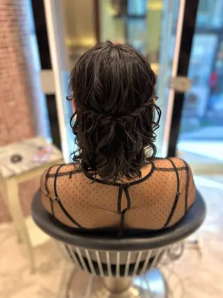 ヘアアレンジ 🌸銀座No.1パー マ🌸いでいあやのヘアスタイル