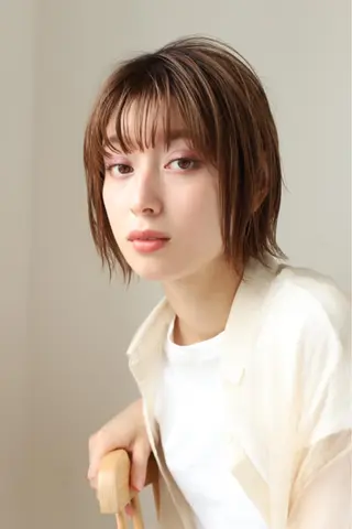 ショート 髪質改善/ 縮毛矯正/相原聡のヘアスタイル