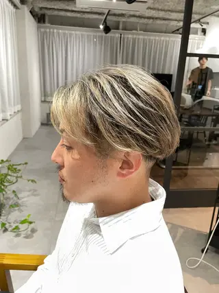 ショート カラー メンズ 髪質改善 【KEIKI】のヘアスタイル