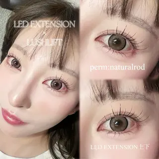 マツエク・マツパ étora 恵比寿店のマツエク・マツパデザイン