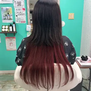 ロング 三原 友美のヘアスタイル