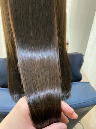 ロング ✨似合わせボブ✨ 縮毛矯正のヘアスタイル