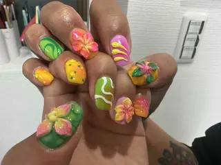 ネイル JOJOネイル池袋店 MOMOのネイルデザイン