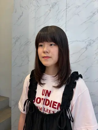 ミディアム mio / ショートカットモデルのヘアスタイル
