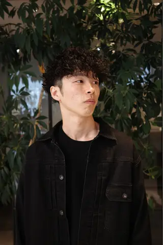 パーマ メンズ 🌀渋谷ボブパーマ 🌀河野瑠太のヘアスタイル