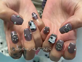 ミディアム アトリエAIHA★ フィルイン推奨サロンのネイルデザイン