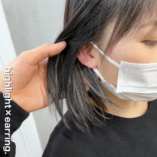 ショート カラー ブリーチダブルカラー 【koide】のヘアスタイル