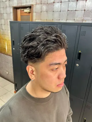 パーマ メンズ メンズ特化/カット: パーマ🔥REO🔥のヘアスタイル