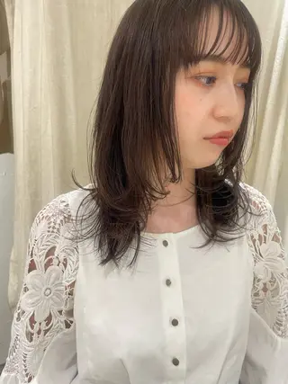 ミディアム 🪐ナチュラルモード ヘア🪐honokaのヘアスタイル