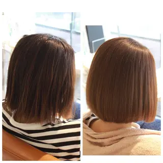 ショート 髪質改善＆縮毛矯正 三上大地のヘアスタイル