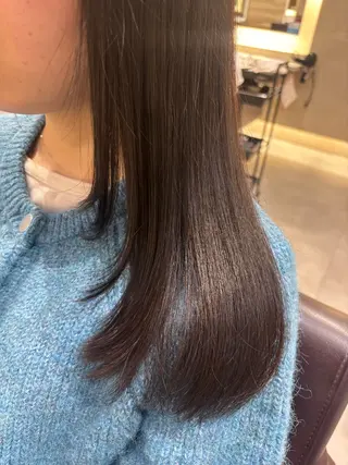 ロング 長岡 明音のヘアスタイル