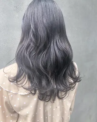 セミロング 店長 小池アキトのヘアスタイル