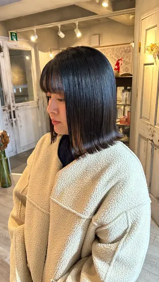 セミロング 🦭☪️Azumi 縮毛矯正☪️🦭のヘアスタイル