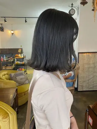 ミディアム カラー miloc🫧 MOMOYOのヘアスタイル