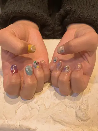 ネイル マキノ ユイのネイルデザイン