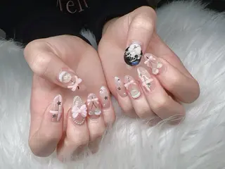 ネイル Lee Nails チップ長さだし専門店のネイルデザイン