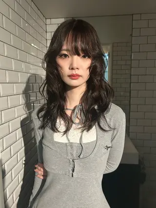 ミディアム ヘアアレンジ 小椋 壮一朗のヘアスタイル