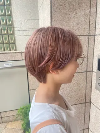 カラー 🧃吉祥寺/ショート ボブ/カサイ🧃のヘアスタイル