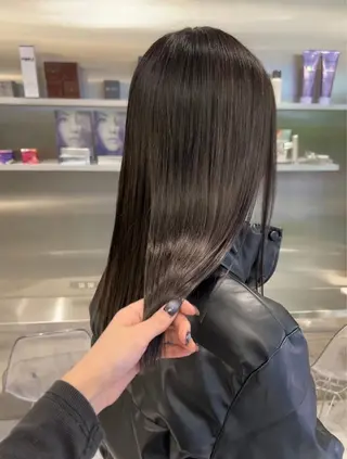 セミロング ARISA︎ メンズハイトーンのヘアスタイル