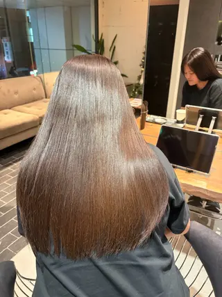ロング 髪質改善✨高級カラー 野井琢生のヘアスタイル