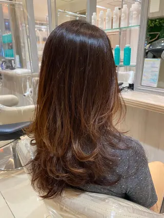 ロング 似合う髪型が 分からない方へのヘアスタイル