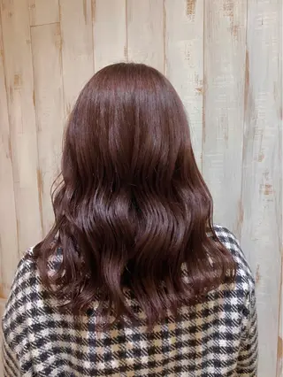 ミディアム 森山 佳小里/カラー /似合わせカットのヘアスタイル