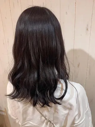 ロング カラー 工藤 萌香のヘアスタイル