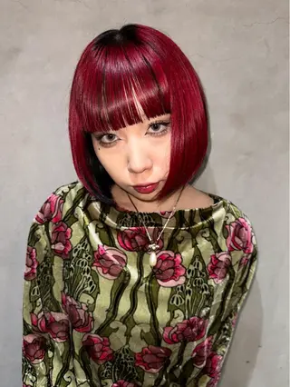 ショート カラー 縮毛矯正/髪質改善 RENのヘアスタイル