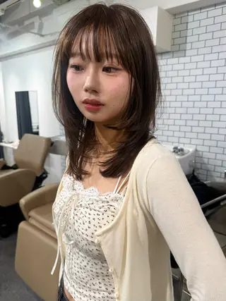 セミロング Cashel Tokyo_sotaのヘアスタイル
