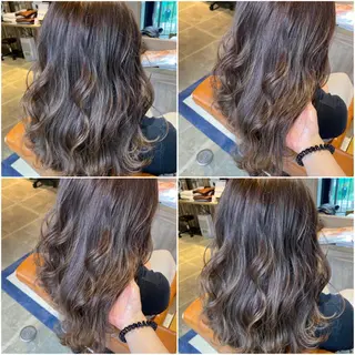 カラー 🐻結んで可愛い hair EMI🐻のヘアスタイル