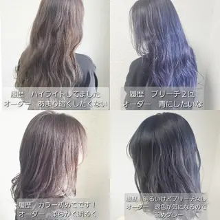 カラー セミロング ミルクティー特化 🌈島内　琢真🌈のヘアスタイル