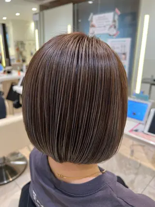 ショート 縮毛矯正/ショート 長岡/姉崎宏実🌿のヘアスタイル