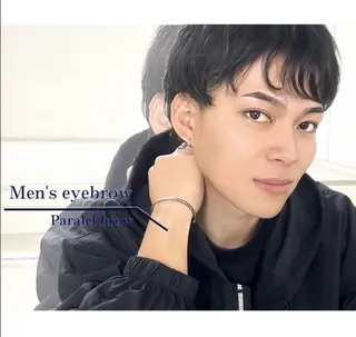 メンズ アイブロウ 下釜 菜実のマツエク・マツパデザイン