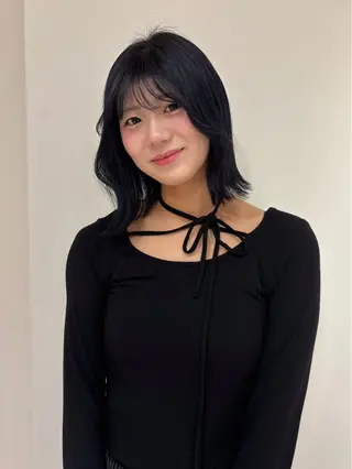 ミディアム カラー 名古屋カラーモデル/ 暖色カラー/リカのヘアスタイル