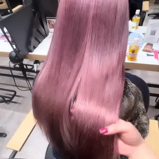 ロング カラー ハイトーンレイヤー 吉祥寺/nana🎀のヘアスタイル