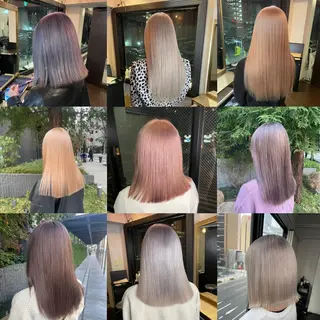 カラー 安田和洋 ブリーチカラー特化のヘアスタイル