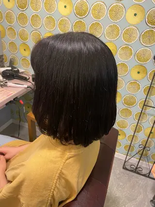 ミディアム hair make echo滿木あい花のヘアスタイル