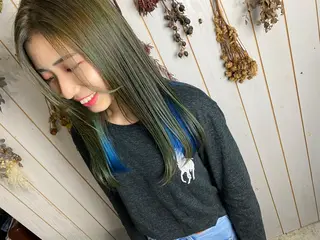 セミロング カラー LILIS hair designのヘアスタイル