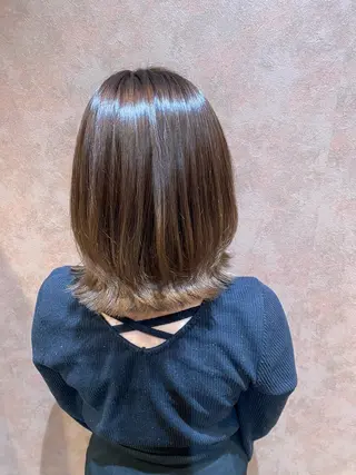 ミディアム Lirino.Co RINKAのヘアスタイル