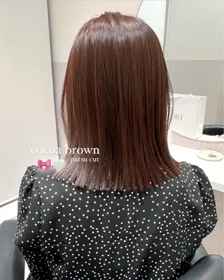 ミディアム カラー 赤み消し/透明感 🪽◝✩ 武者春花のヘアスタイル