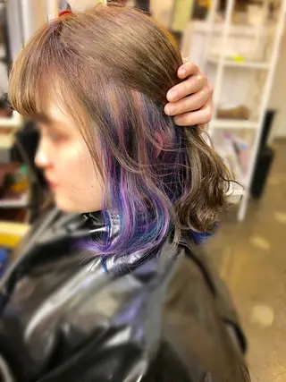 ミディアム 吉田 典弘のヘアスタイル