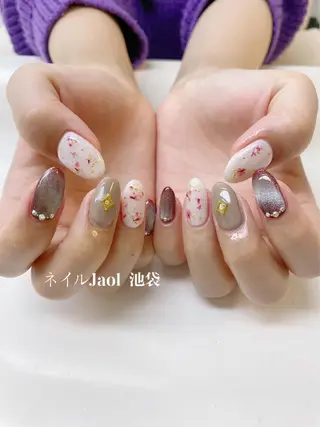 ミディアム ネイルJaol 池袋のネイルデザイン
